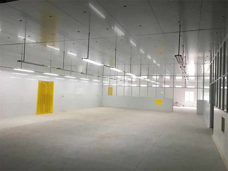 Điều hoà không khí nhà xưởng chế biến thuỷ sản nhà máy MOSC 